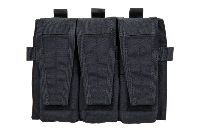 Panel Ładownica Ape Force Gear na 3 magazynki M4/M16 Czarny