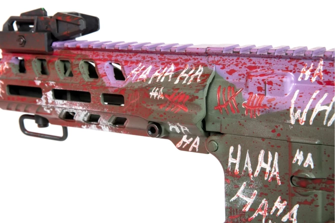 Replika pistoletu maszynowego SR4 FALCON-W - Joker Custom