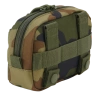 Brandit compact utility pouch with Velcro panel 8048 Woodland