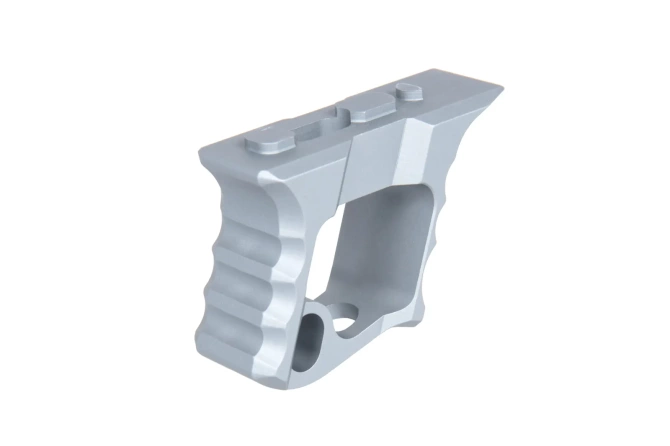 Aluminiowy Hand Stop TD Halo na KeyMod/M-LOK Szary