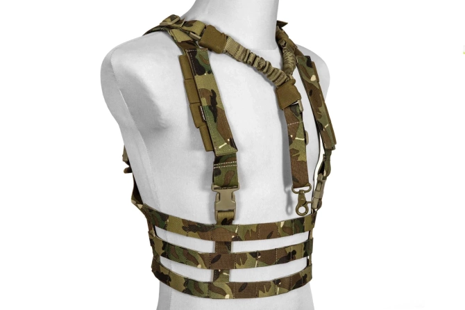 Kamizelka taktyczna Chest Rig typu Low Profile - Multicam