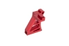 CNC aluminium trigger for STORM PC1 replicas Red