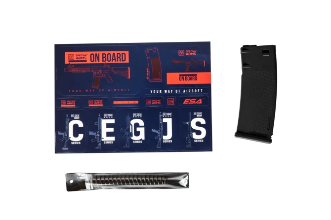 Karabinek ASG Specna Arms SA-F01 FLEX™ GATE X-ASR 1.14 J Czarny