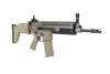 Karabinek szturmowy ASG Cybergun x FN HERSTAL SCAR-L z walizką transportową Tan