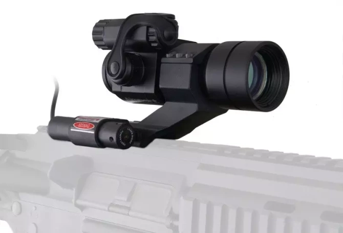 Kolimator z podświetleniem R/G i laserem