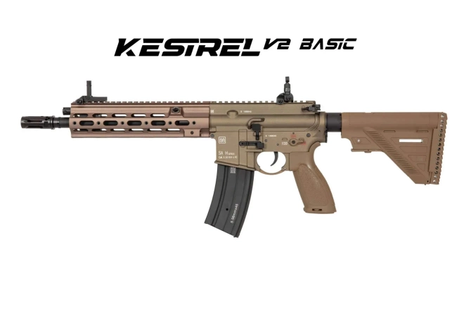 Specna Arms SA-H12 ONE™ Kestrel™ ETU Tan airsoft rifle