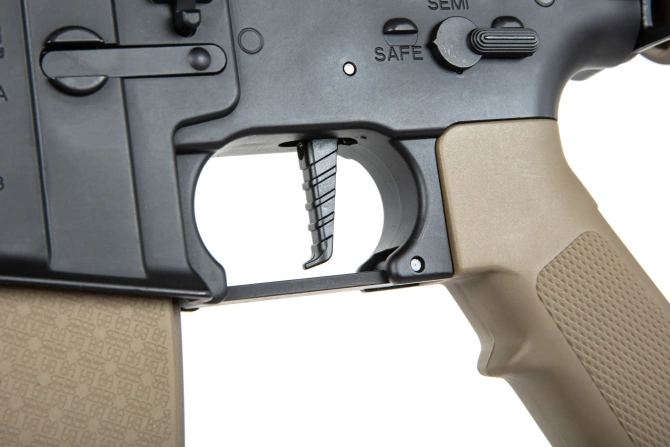 Specna Arms Daniel Defense® MK18 SA-P26 Prime™ HAL™ ETU airsoft carbine with Chaos Bronze brushless motor