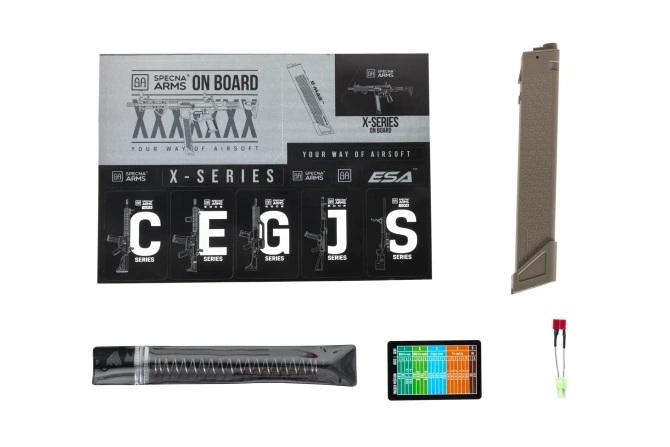 Karabinek ASG Specna Arms SA-FX02 FLEX™ HAL ETU Gen.2 Half-Tan