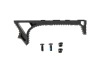 Aluminum KeyMod Angled Forward Grip - Black